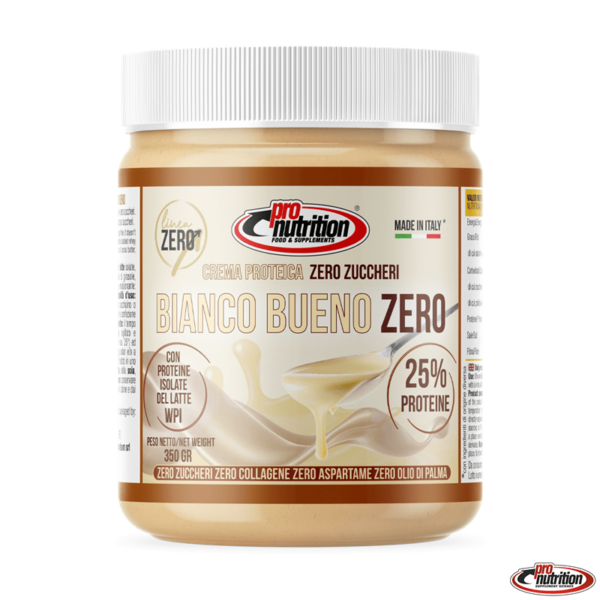 White bueno zero spreadable cream 350g